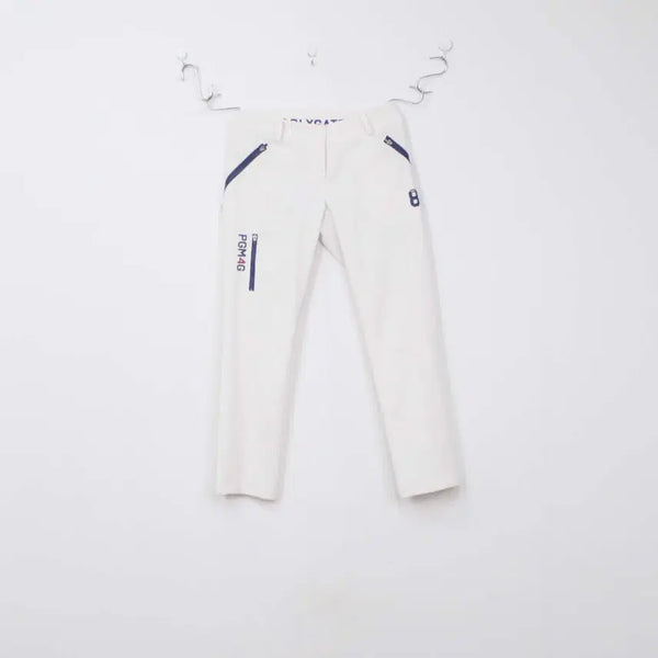 [BUNJANG] Pearly Gates Women's Golf Pants White Size 0 / [정품] 파리게이츠 여성 골프 팬츠 바지 0사이즈 정인샵