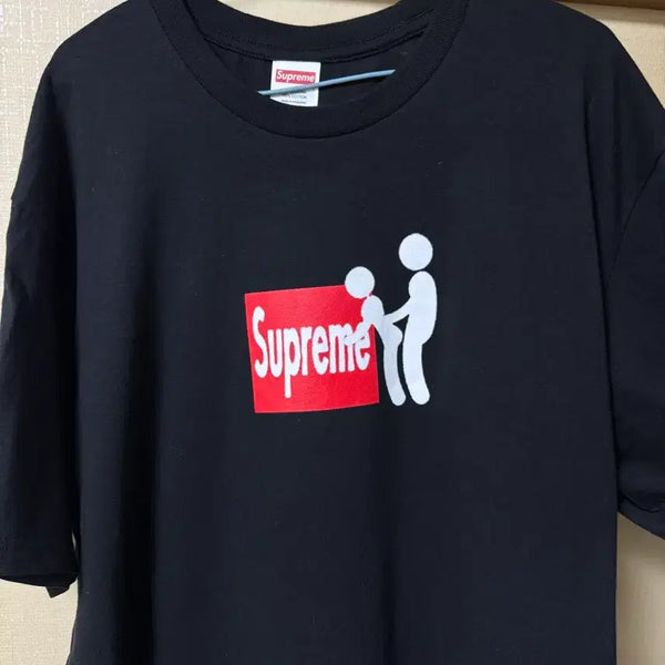 [BUNJANG] Supreme Stick Logo T-Shirt Black L / 슈프림 스틱 티셔츠 블랙 L (황금사이즈) 판매합니다!