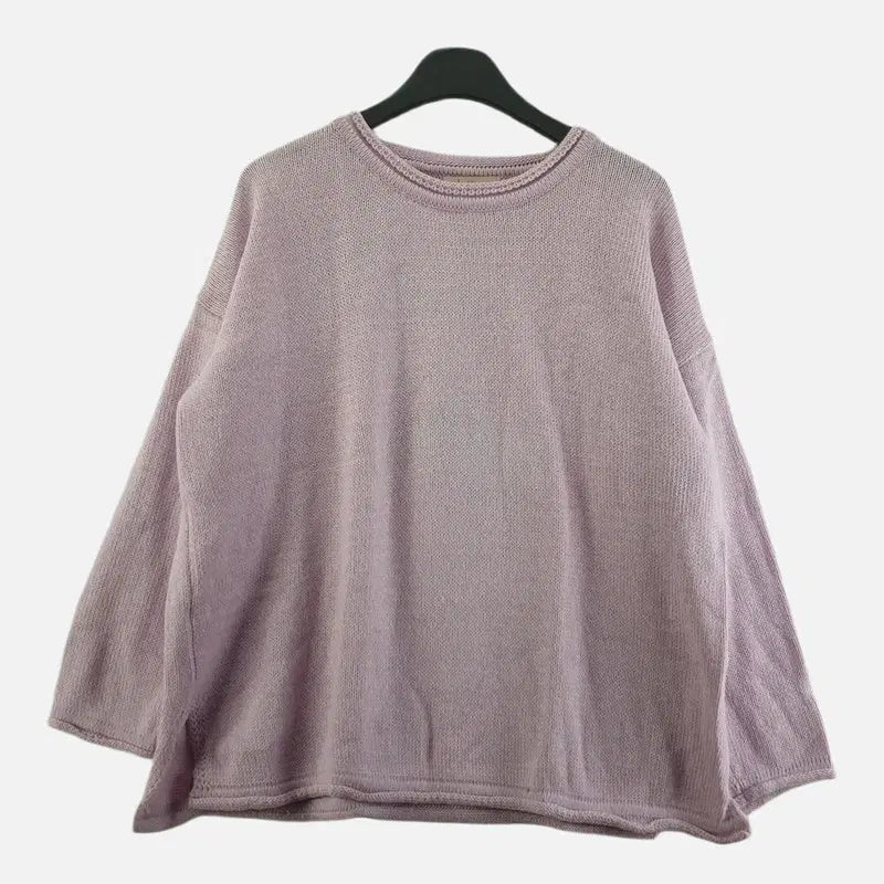 [BUNJANG] Light Purple Knit Top FREE Size / 라이트 퍼플 여자 FREE 니트 O1425