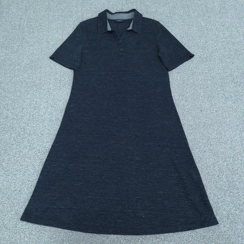 [BUNJANG] Hazzys Short Sleeve Collar Dress / 85 헤지스 반팔 카라 원피스 | 0821B26