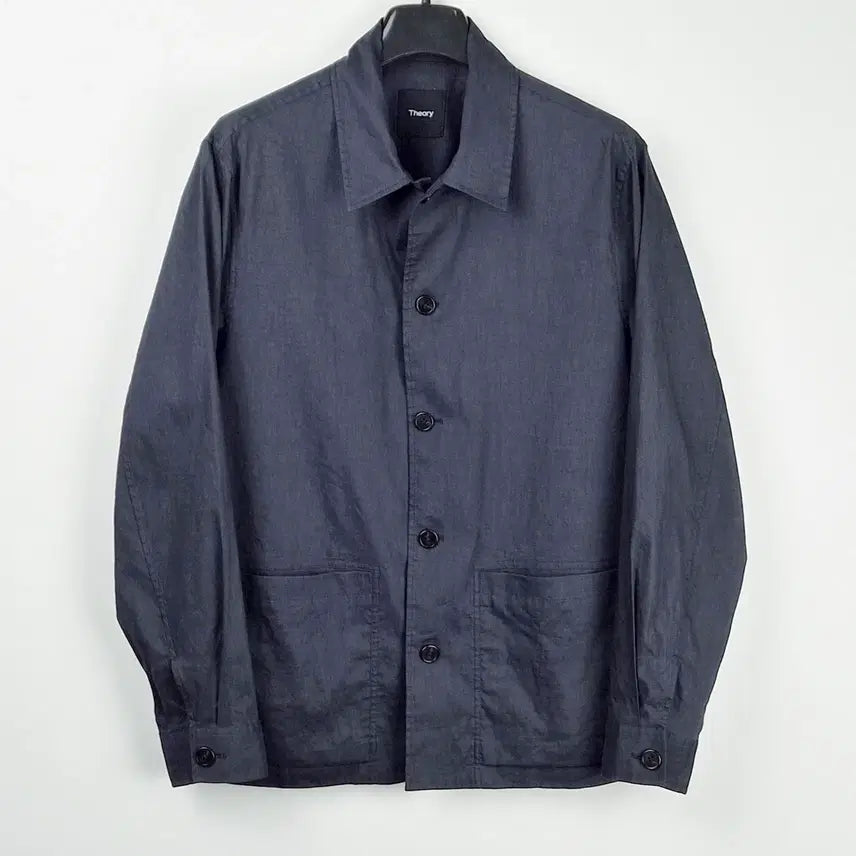 [BUNJANG] Theory 24SS Linen Work Jacket - Men's M / 띠어리 24SS 린넨 워크자켓/남성M/칠팔구제