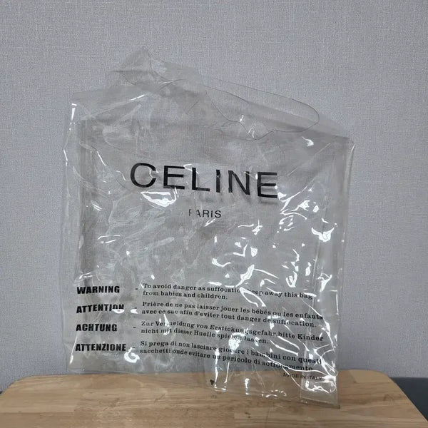 [BUNJANG] Celine Clear Tote Bag / 셀린느 비치백 투명 토트백 클레어백 가방-521