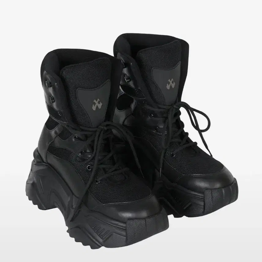 [BUNJANG] Yeel Platform Boots Sneakers Black (New) / [250 새상품] Yeel 와이이이엘 부츠