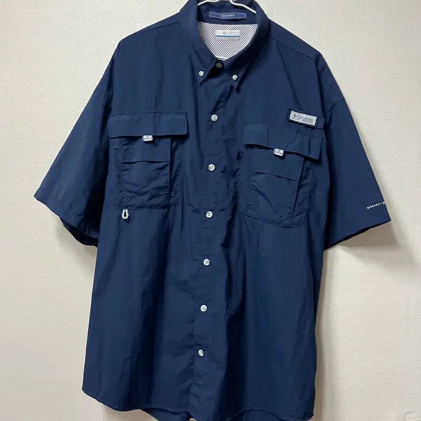 [BUNJANG] Columbia PFG Bahama II Short Sleeve Shirt / 컬럼비아 PFG 바하마2 반팔 셔츠