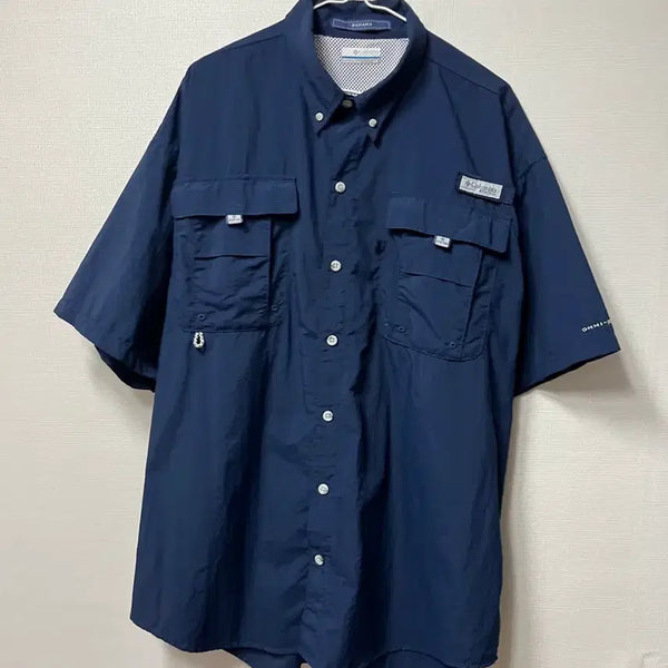 [BUNJANG] Columbia PFG Bahama II Short Sleeve Shirt / 컬럼비아 PFG 바하마2 반팔 셔츠