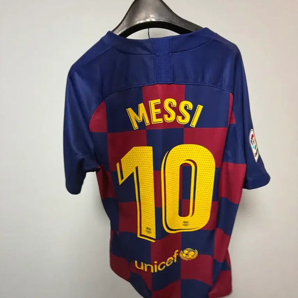 [BUNJANG] FC Barcelona 2019/20 Home Jersey Lionel Messi #10 L / 19 20 바르셀로나 홈 메시 마킹 L