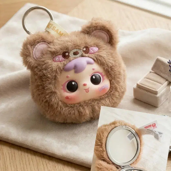 [BUNJANG] Baby 3 Samuel Mirror Keychain / 베이비쓰리 사무엘 거울