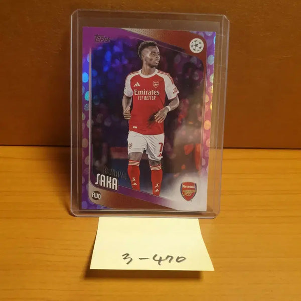 [BUNJANG] Topps Bukayo Saka Soccer Card / 탑스 부카요 사카 축구카드