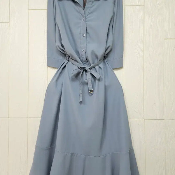 [BUNJANG] Belted Dress / 벨트원피스