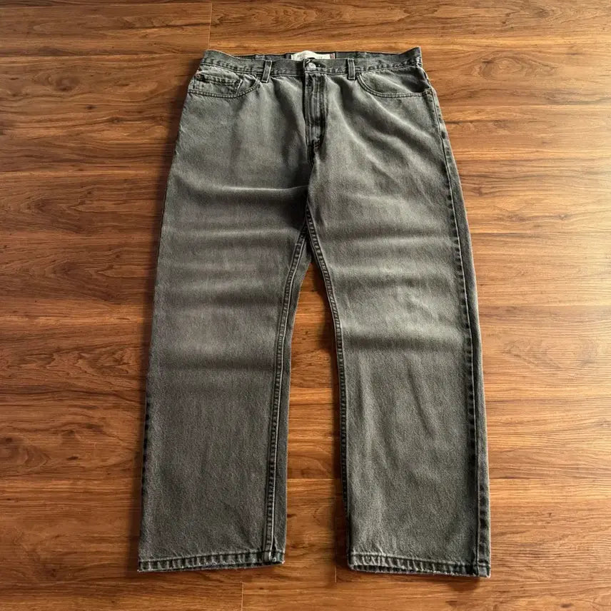 [BUNJANG] Levi's 505 Vintage Washed Black Denim Pants / [38]00's 리바이스 505 빈티지 워싱 흑청 데님 팬츠