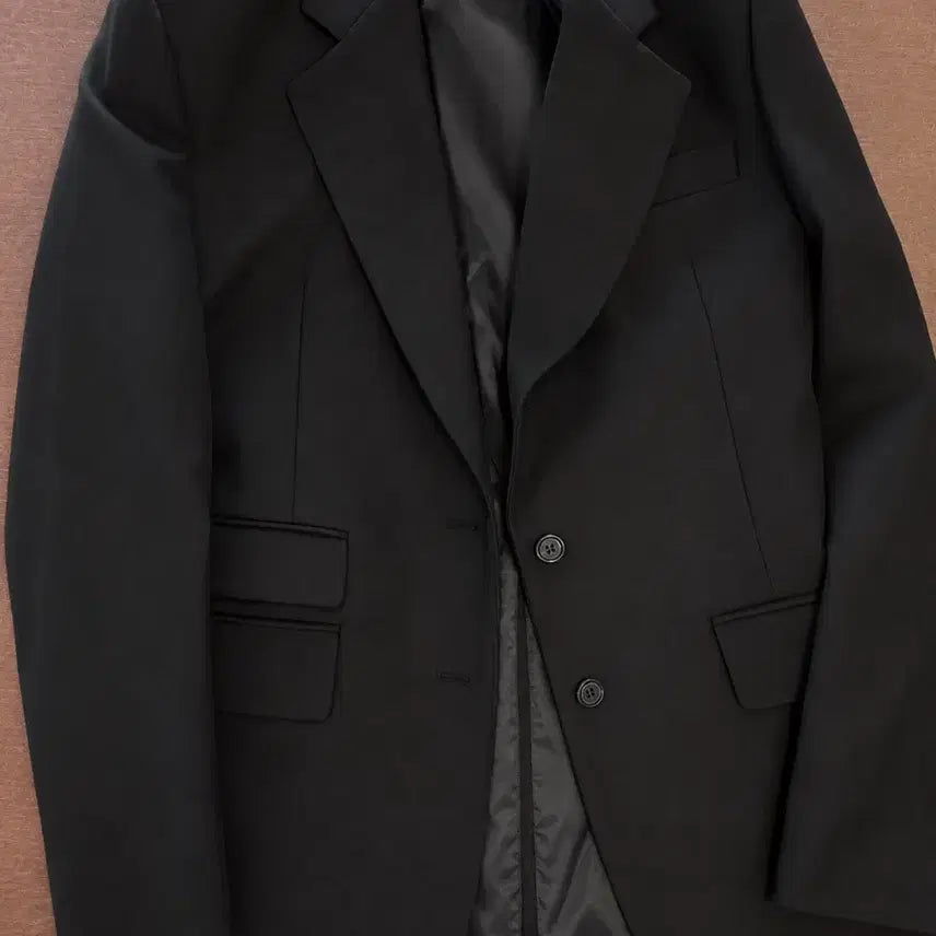 [BUNJANG] Number Project Black Wool Jacket / 넘버프로젝트 블랙 울자켓