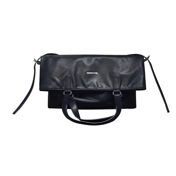 [BUNJANG] Bohemian Seoul Two-Way Folding Bag Black / 보헤미안서울 TWO-WAY FOLDING BAG, BLACK