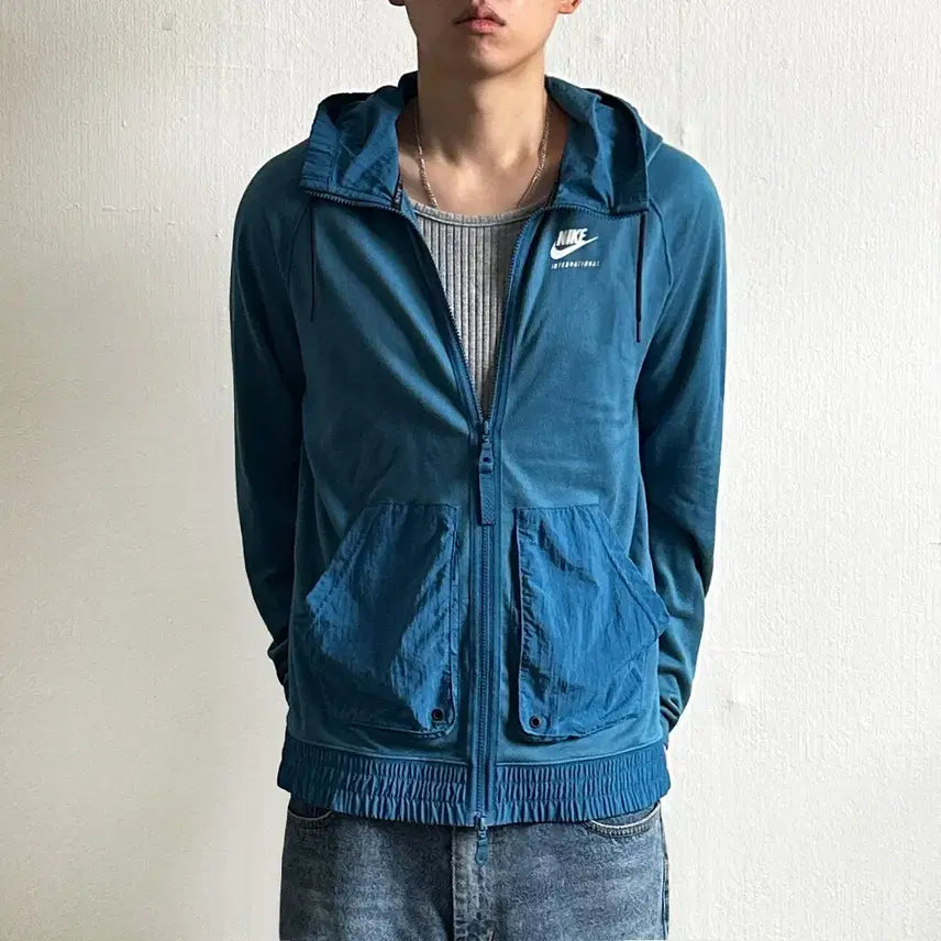 [BUNJANG] Nike Poly Pocket Hoodie Zip-up M / Nike 폴리포켓 후드집업