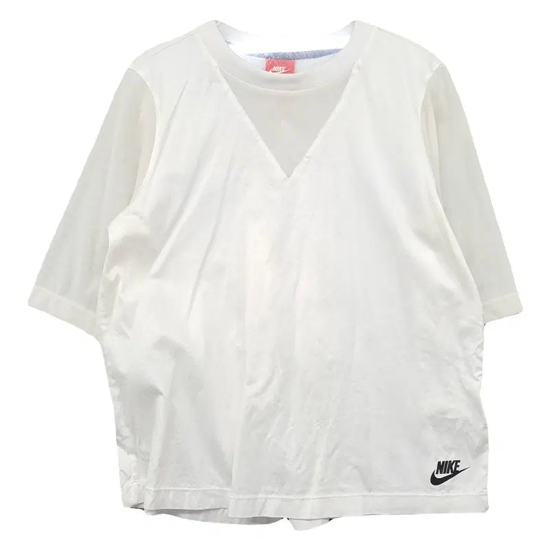[BUNJANG] Nike White Training T-shirt L / 나이키 화이트 트레이닝 반팔티 L
