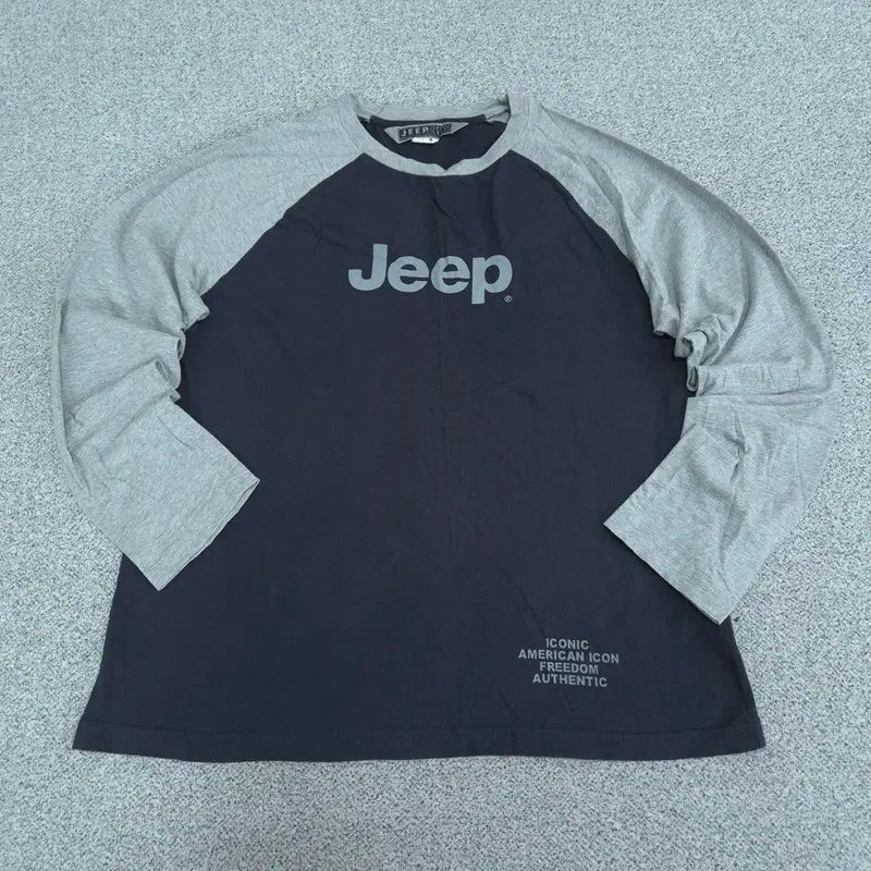 [BUNJANG] Jeep Long Sleeve T-Shirt XL (105) / XL(105) 지프 긴팔 티 | 0821C09