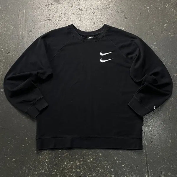 [BUNJANG] Nike Double Swoosh Sweatshirt / 105 나이키 더블 스우시 맨투맨