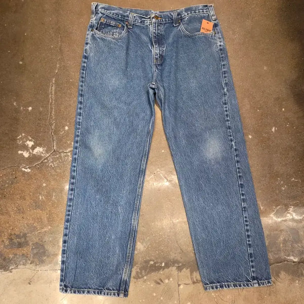 [BUNJANG] Vintage Carhartt Relaxed Fit Denim Jeans / 미국 빈티지 칼하트 릴렉스드핏 데님 청바지