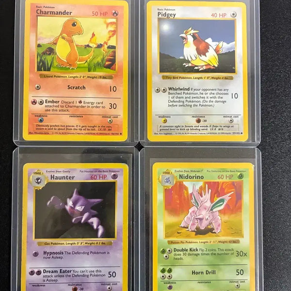 [BUNJANG] 1999 Shadowless Base Set Pokémon Card / 1999 Shadowless 빈티지 포켓몬카드