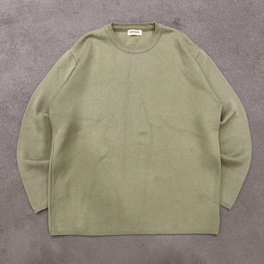 [BUNJANG] L ZAVANAS Round Neck Knit / L ZAVANAS 라운드넥 니트