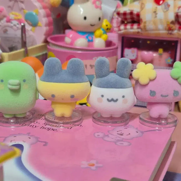 [BUNJANG] Tamagotchi Flokies Gacha 4 Types Set / 다마고치 플로키즈 가챠 4종 세트