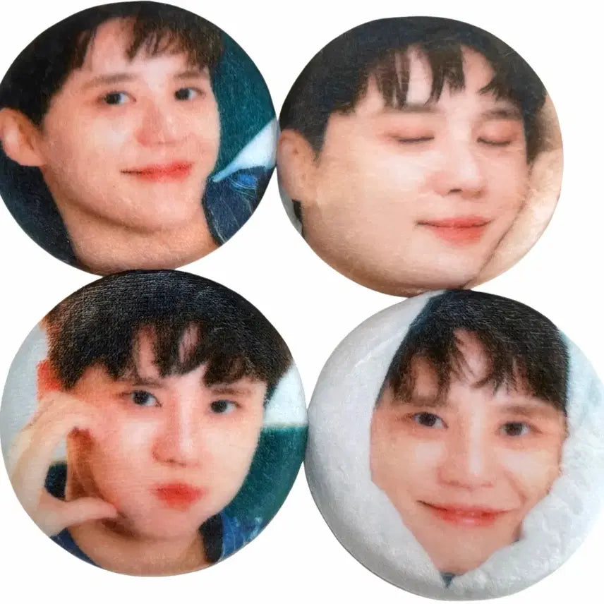 [BUNJANG] XIA Junsu Agit Plush Badge Bundle Set / XIA 김준수 아지트 말랑뱃지 일괄