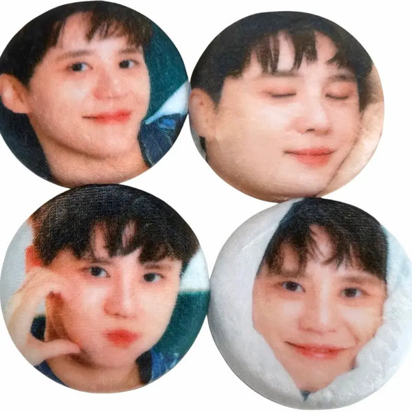 [BUNJANG] XIA Junsu Agit Plush Badge Bundle Set / XIA 김준수 아지트 말랑뱃지 일괄