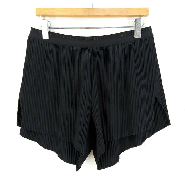 [BUNJANG] Nike Women's Summer Single-Layer Pleated Banding Mini Pants Black S / 나이키 여성 여름 홑겹 플리츠 밴딩 미니팬츠 블랙S (HU46531)
