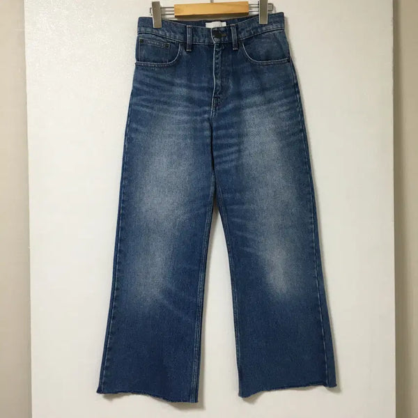 [BUNJANG] AMI Women's Boyfriend Fit Denim Pants / AMI 아미 여성 보이프랜드 데님 팬츠 28