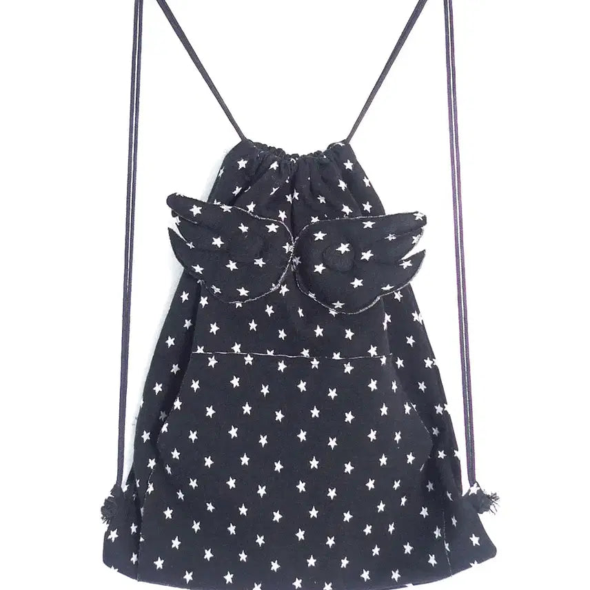 [BUNJANG] Angel Wing Backpack Black / angel wing backpack 아이,블랙