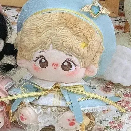[BUNJANG] 10cm Doll 10Ging Choir Yechan Bluebird Yechan Outfit / 10cm 10깅 솜인형 의상 옷 성가대예찬 파랑새예찬