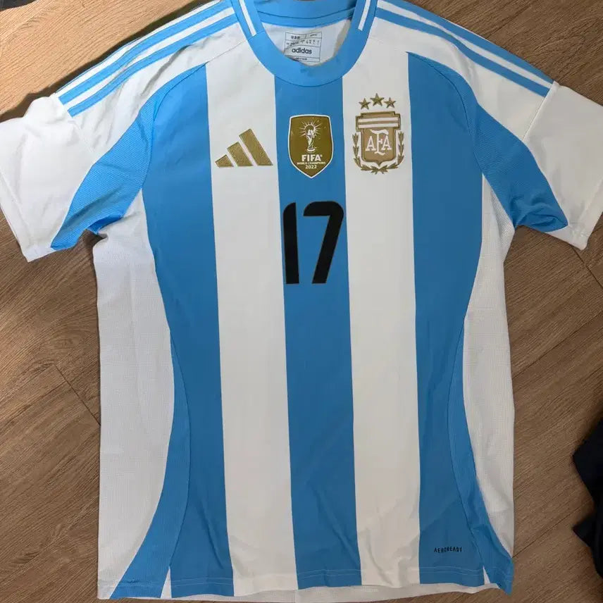 [BUNJANG] Argentina 2425 Home Authentic Jersey Garnacho #17 / 아르헨티나 2425 홈 유니폼