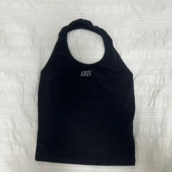 [BUNJANG] ANIV Halterneck Sleeveless Top / ANIV 어니브 홀터넥