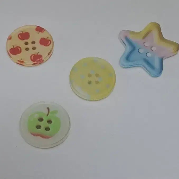 [BUNJANG] Euliner Fruity Garden Acrylic Sticker Set / 얼리너 프루티가든 아크릴스티커세트