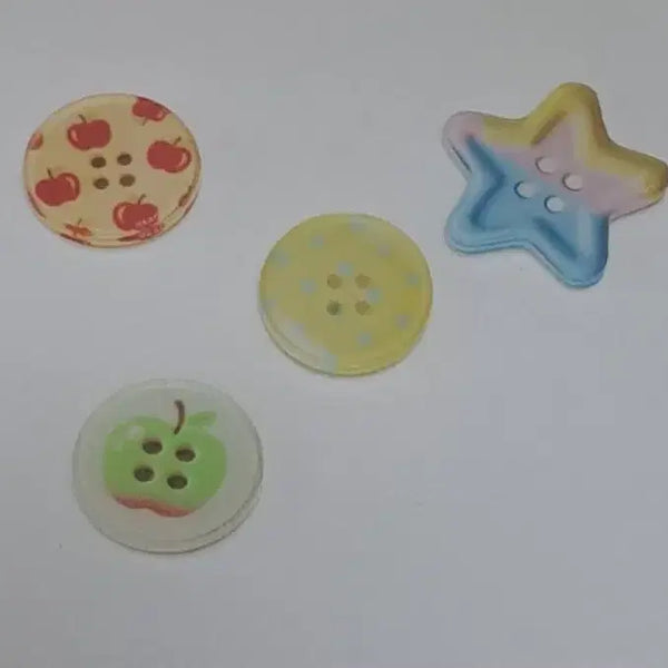 [BUNJANG] Euliner Fruity Garden Acrylic Sticker Set / 얼리너 프루티가든 아크릴스티커세트