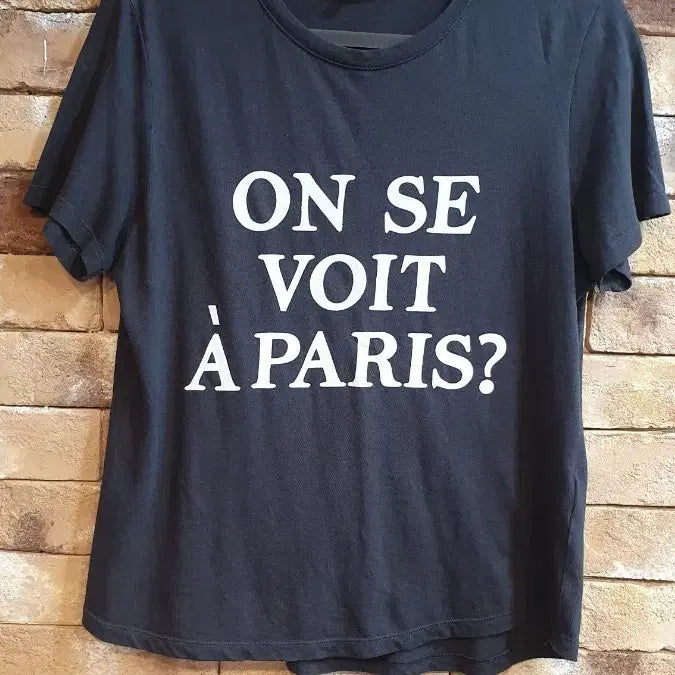 [BUNJANG] Athé Printing Short Sleeve T-Shirt / 아떼 반팔티  프린팅