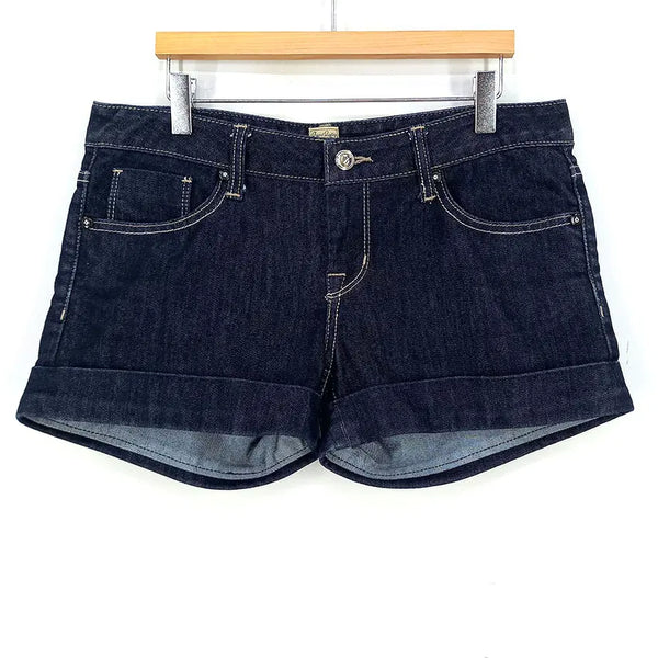 [BUNJANG] Beanpole Women's Denim Hot Pants (HU46532) / 빈폴 여성 여름 큐빅 약스판 데님 핫팬츠 진청73 (HU46532)