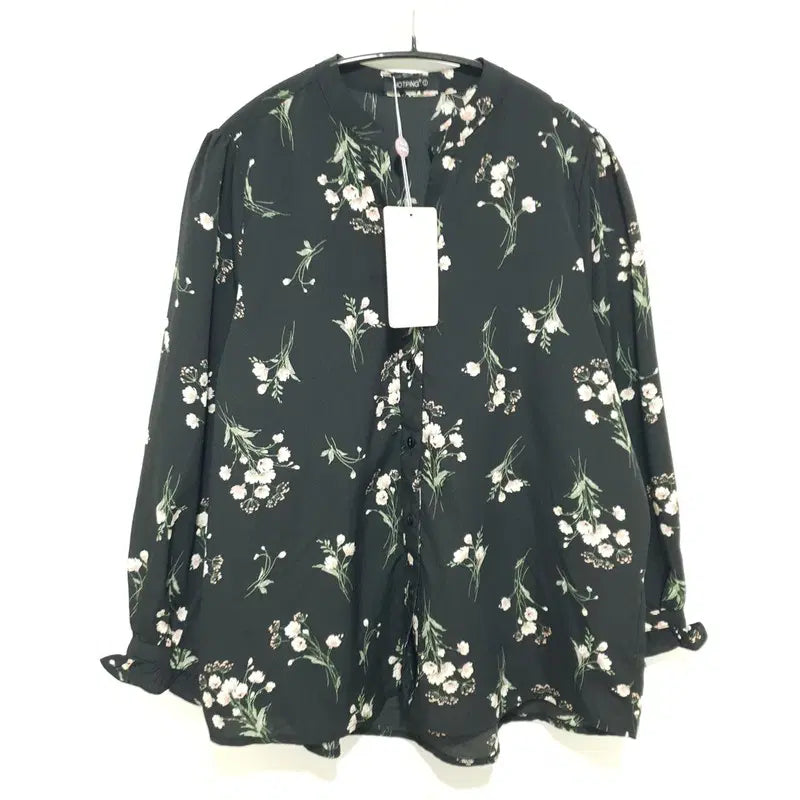 [BUNJANG] Hotping Flower Blouse / 핫핑 플라워 블라우스 1_M3313