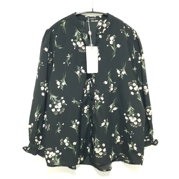 [BUNJANG] Hotping Flower Blouse / 핫핑 플라워 블라우스 1_M3313