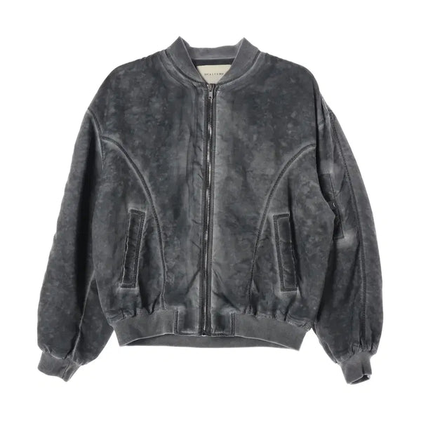 [BUNJANG] 1017 ALYX 9SM 23FW Overdyed Bomber Jacket Washed Black / 1017 알릭스 9SM 23FW 오버다이드 봄버 자켓 재킷 점퍼 워시드 블랙