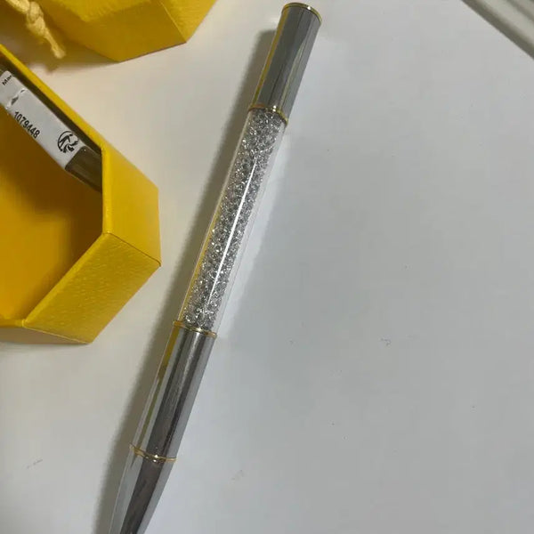 [BUNJANG] Swarovski Ballpoint Pen Silver / 스와로브스키 볼펜 실버