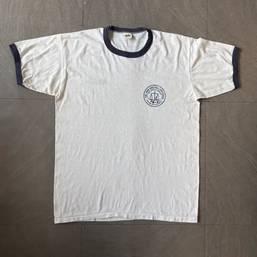 [BUNJANG] 1970s Russell USA Made Ringer T-Shirt / 70년대 미국 생산 러셀 링거티 반팔 티셔츠