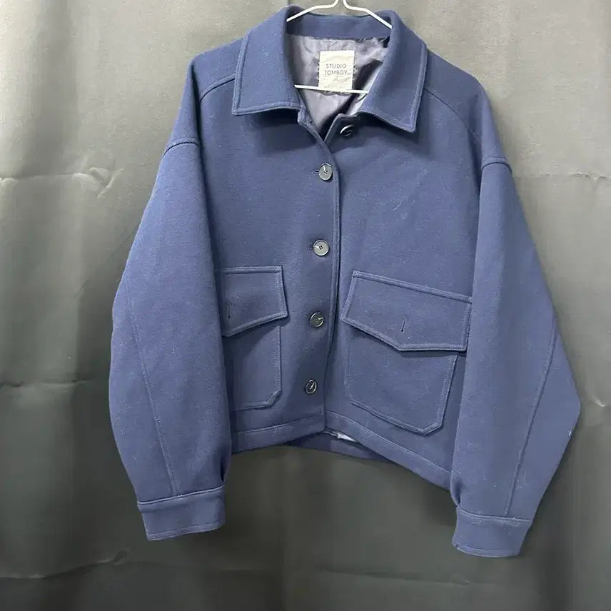 [BUNJANG] Studio Tomboy Navy Jacket / 스튜디오 톰보이 네이비 자켓