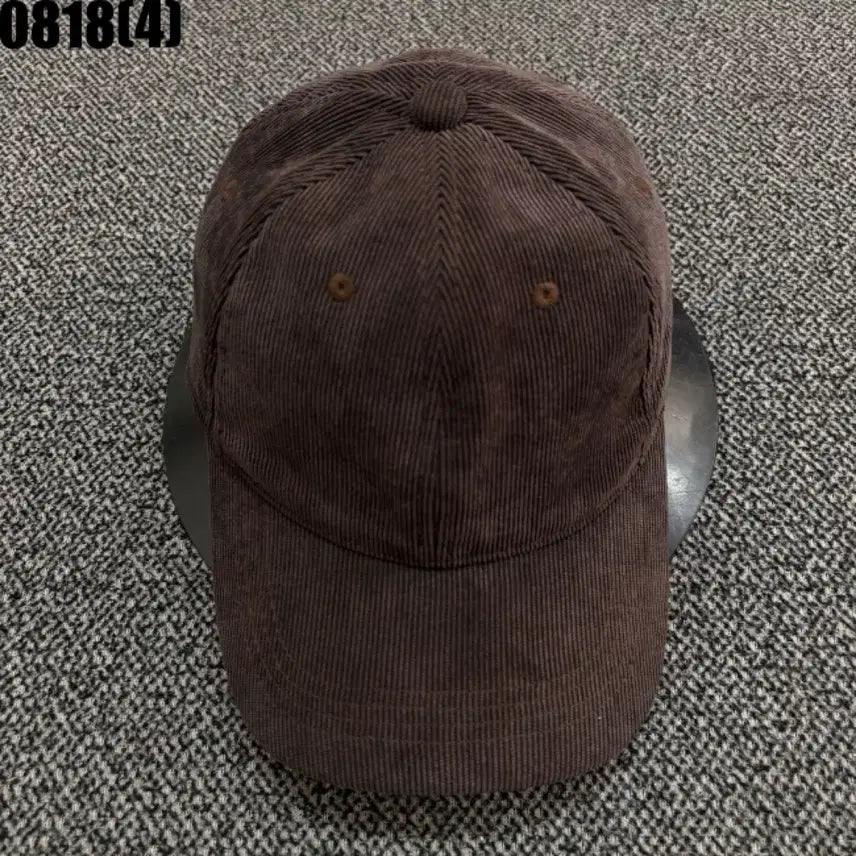 [BUNJANG] Corduroy Baseball Cap Brown / 코듀로이 야구 모자 브라운 0818