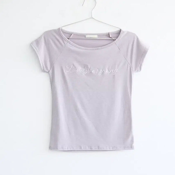 [BUNJANG] Script Tee (5 Colors) / script tee (5color) 모카 새상