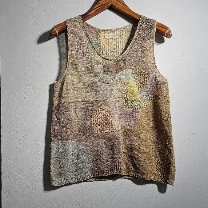 [BUNJANG] Jpn Vintage Mesh Knit Vest C761 / Jpn 빈티지 매쉬 니트 베스트 C761