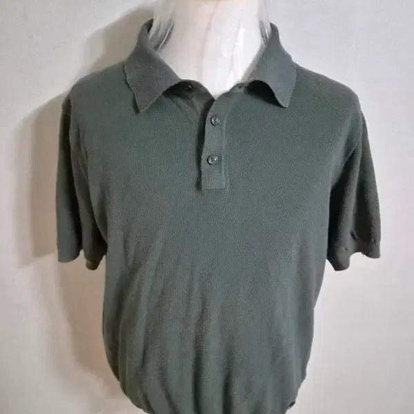 [BUNJANG] Intermezzo Men's Short Sleeve Knit Polo / 인터메조/남성용/카라니트/반팔니트/정품/상태A