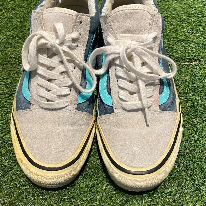 [BUNJANG] Vans Old Skool Custom Painted Sneakers / VANS 올드스쿨 260