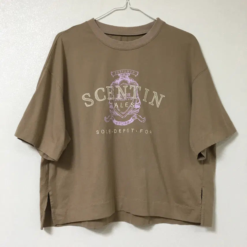 [BUNJANG] SJSJ Embroidered Short Sleeve T-Shirt / 23 SJSJ 에스제이 반팔 티셔츠