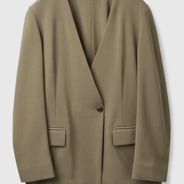 [BUNJANG] COS Relaxed Fit V-Neck Blazer Jacket XS / COS 코스 릴렉스핏 브이넥 블레이저 자켓 xs
