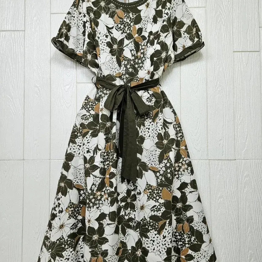 [BUNJANG] Plus Size Linen Cotton Dress / 빅사이즈 린넨 면원피스